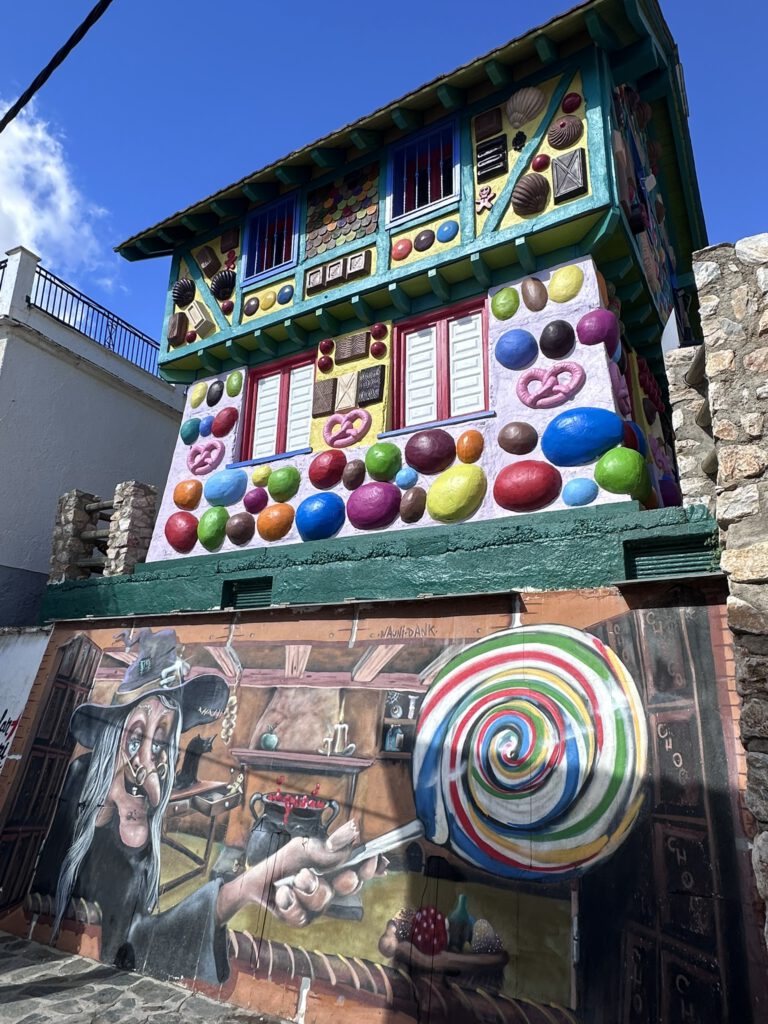 the gingerbread house