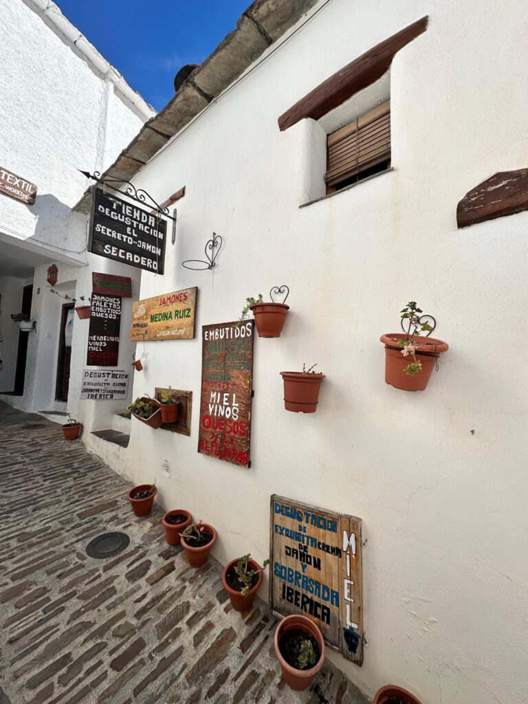 Cute small streets in Pampaneira