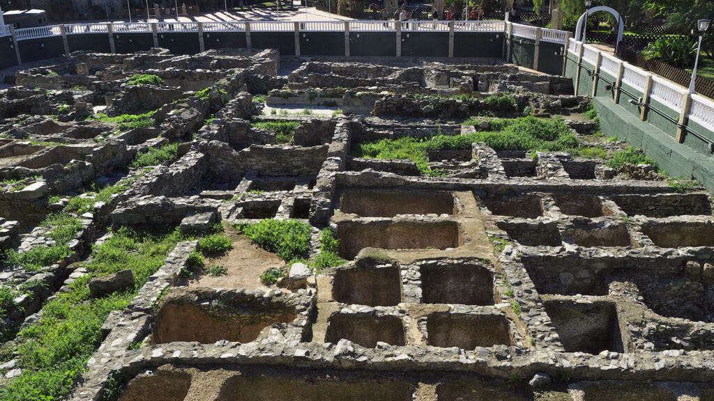 Roman fish-salting factory from ancient Sexi Almuñécar